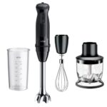 Braun MultiQuick 5 MQ50202MBK Batidora de Mano 1000W 3 Accesorios Negra