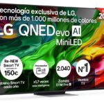 LG TV 65" QNED MiniLED 65QNED87A6B 4K 120Hz Smart TV webOS 25