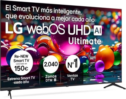 LG TV 75" 75UA75006LA 4K Smart TV WebOS 25 LED