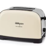 Orbegozo TOV 5210 Tostadora Vintage 2 Rebanadas 7 Niveles Descongelación Crema