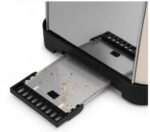 Orbegozo TOV 5210 Tostadora Vintage 2 Rebanadas 7 Niveles Descongelación Crema - Imagen 2