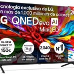 LG TV 55" QNED evo 55QNED92A6A 4K 120Hz Smart TV webOS 25