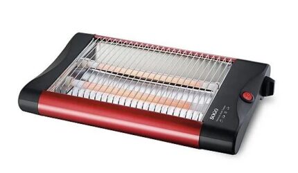 Sogo TOS-SS-5316 Tostadora 1 Rebanada 5 Niveles Tostado 300W Negro