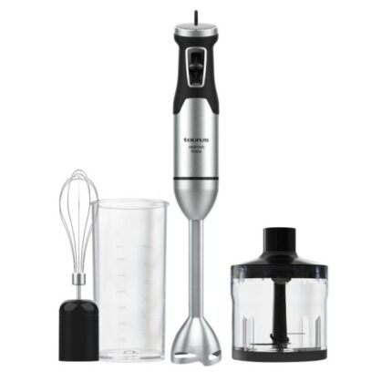 Taurus HBA1700X Batidora de Mano 1700W Turbo 4 Cuchillas Accesorios