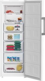 Beko B3RMLNE444HW Frigorífico 1 puerta 365L No Frost HarvestFresh 187 cm Clase E Blanco - Imagen 3