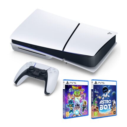 Consola PlayStation 5 Bundle con Dragon Ball Sparking Zero y Astro Bot para PS5