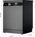 Cecotec Bolero Aguazero 6700 Dark B – Lavavajillas 15 Cubiertos - Imagen 3